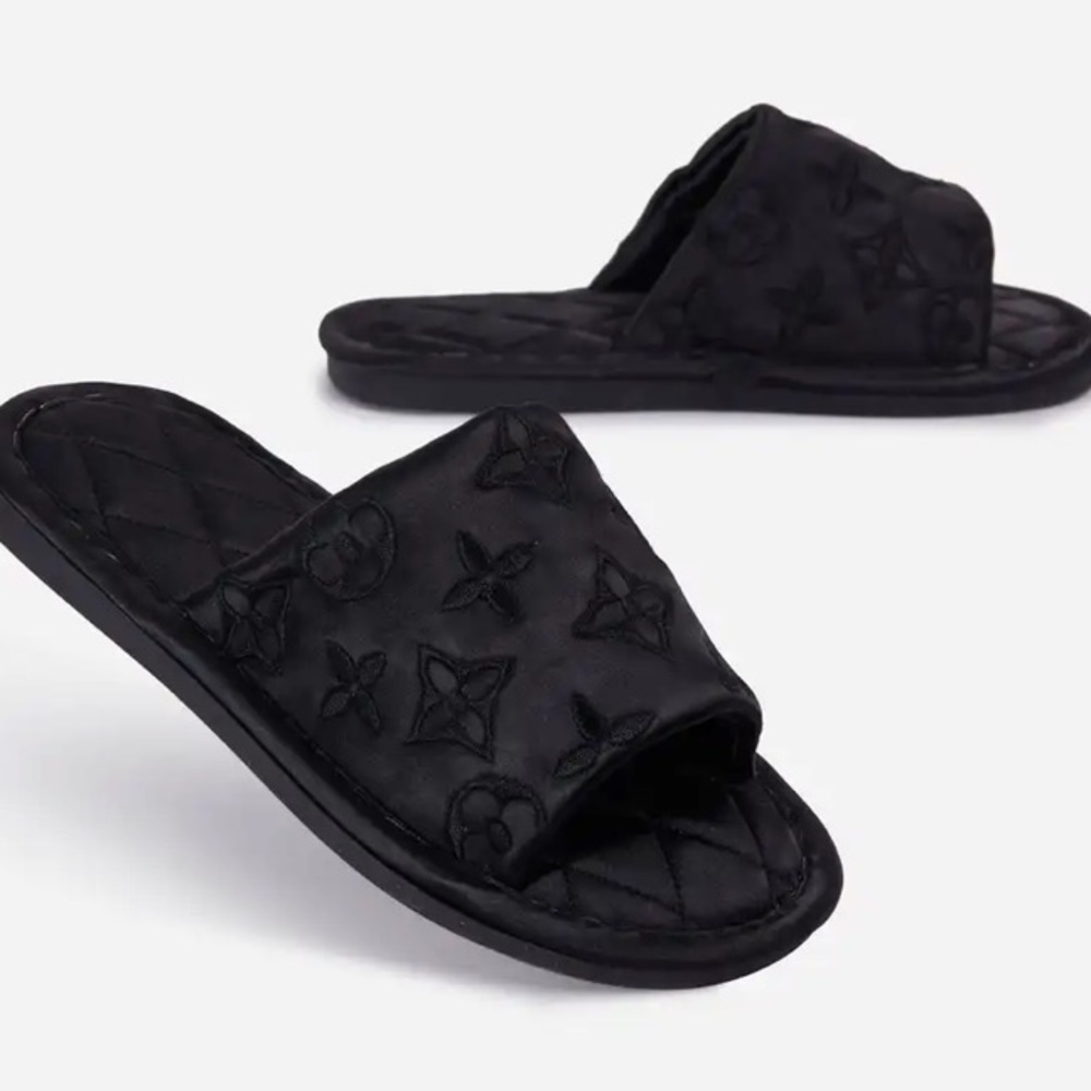 Luxury Satin Slippers